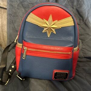 Loungefly Red and Blue Backpack